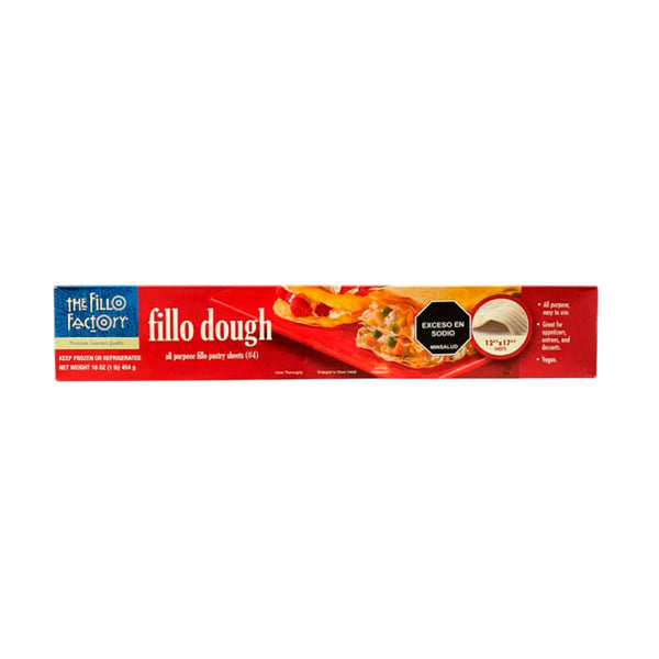 Masa Pasta Fillo Dough 454 Gr