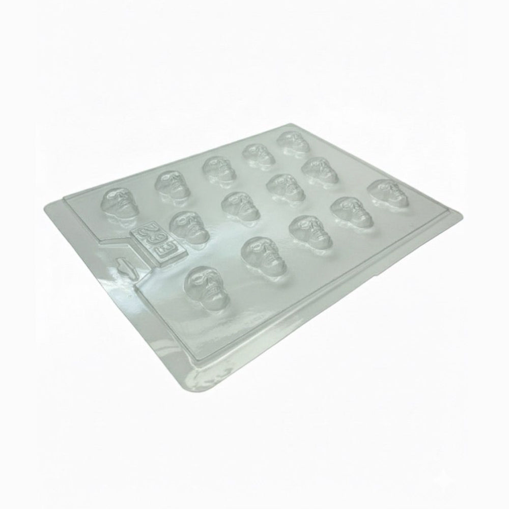 Molde de Acetato Mini Calaveras 14 Cavidades