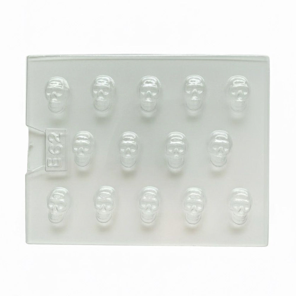 Molde de Acetato Mini Calaveras 14 Cavidades