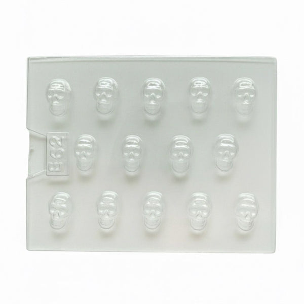 Molde de Acetato Mini Calaveras 14 Cavidades