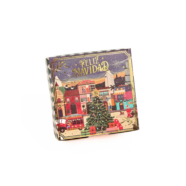 Caja Navidad Tradicional 10 cm x 10 cm x 5 cm Unidad