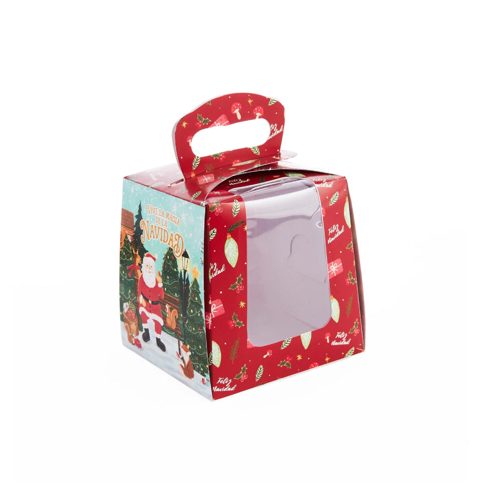 Caja Navidad Maletín Muffin Unidad