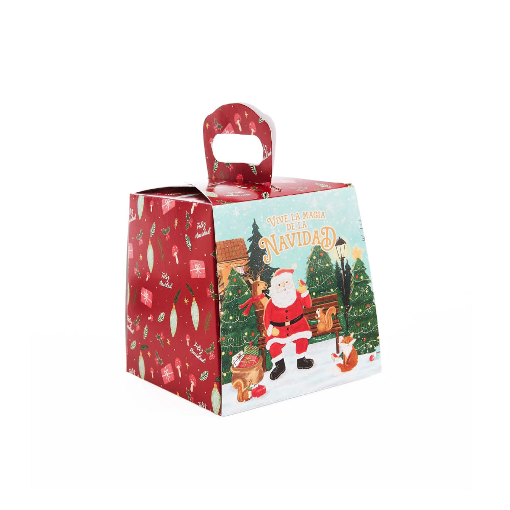 Caja Navidad Maletín Muffin Unidad