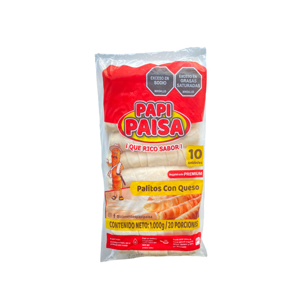 Palito de Queso PAPI PAISA por 10 unds.