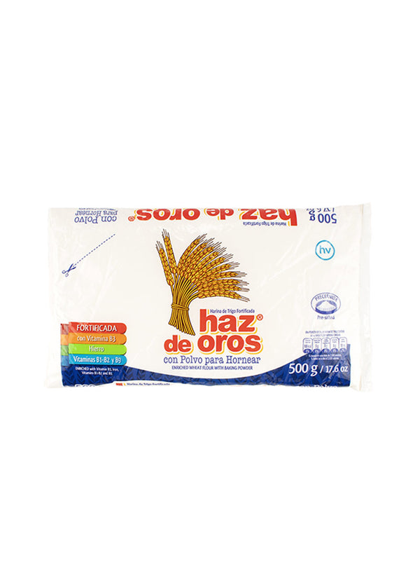 Harina De Trigo Polvo para Hornear Haz De Oros x 500 Gr