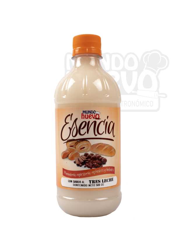 Esencia de 3 Leches Mundo Huevo x 500 Ml