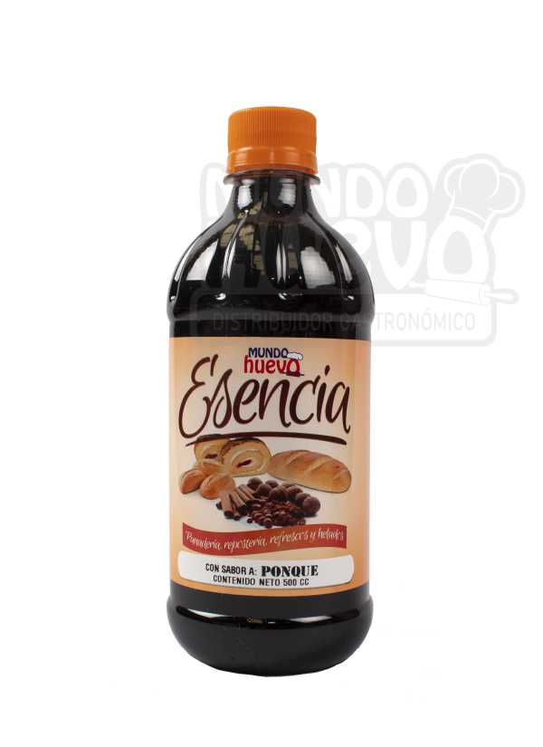 Esencia de Ponqué Mundo Huevo x 500 Ml