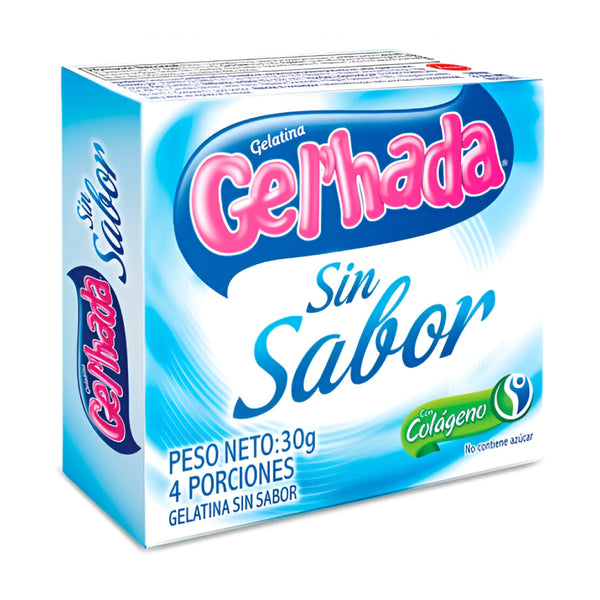 Gelatina Sin Sabor Gel Hada x 30 Gr