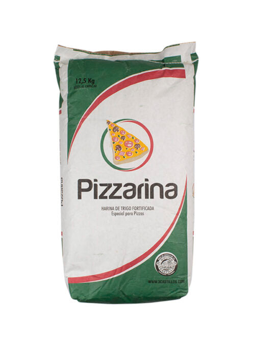 Harina Elite Pizza Arroba x 12.5 Kg 3 Castillos