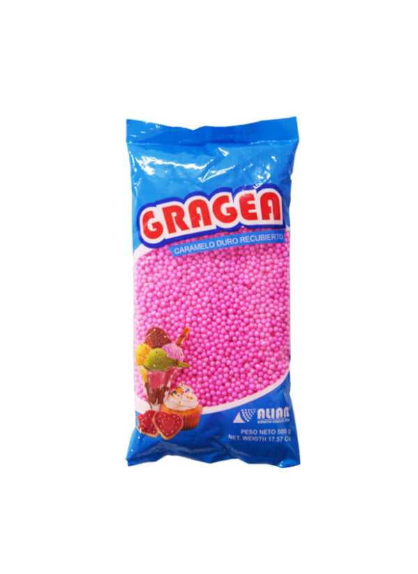 Gragea Perlada Fucsia #4 Alian X 500 Gr