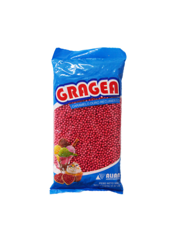 Gragea Perlada Roja #4 Alian x 500 Gr