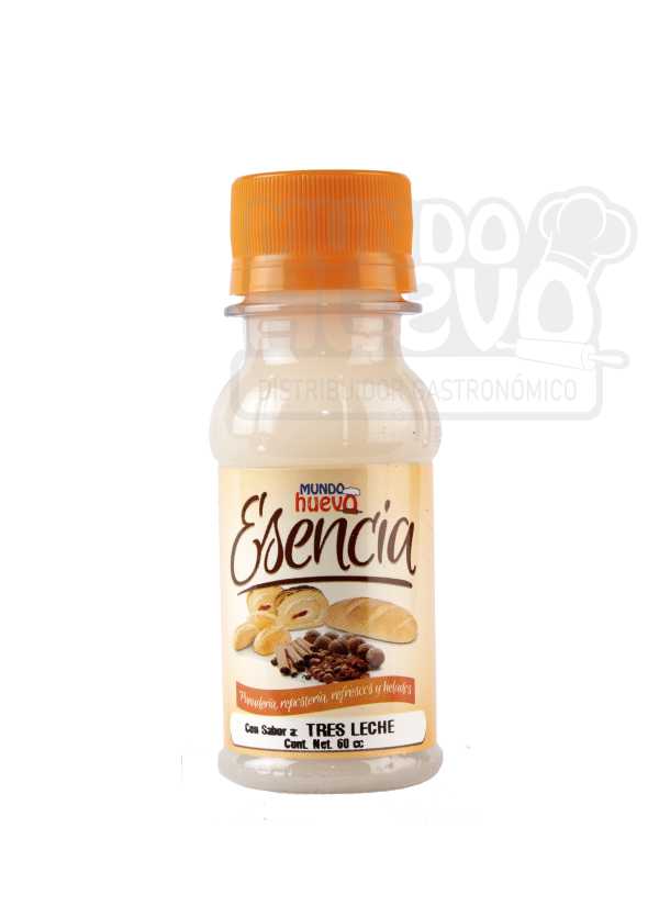 Esencia de 3 Leches Mundo Huevo x 60 Ml