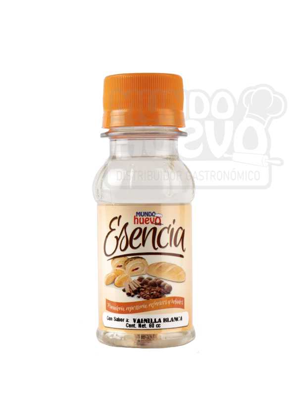 Esencia de Vainilla Blanca Mundo Huevo x 60 Ml