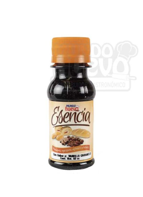 Esencia de Vainilla Caramelo Mundo Huevo x 60 Ml