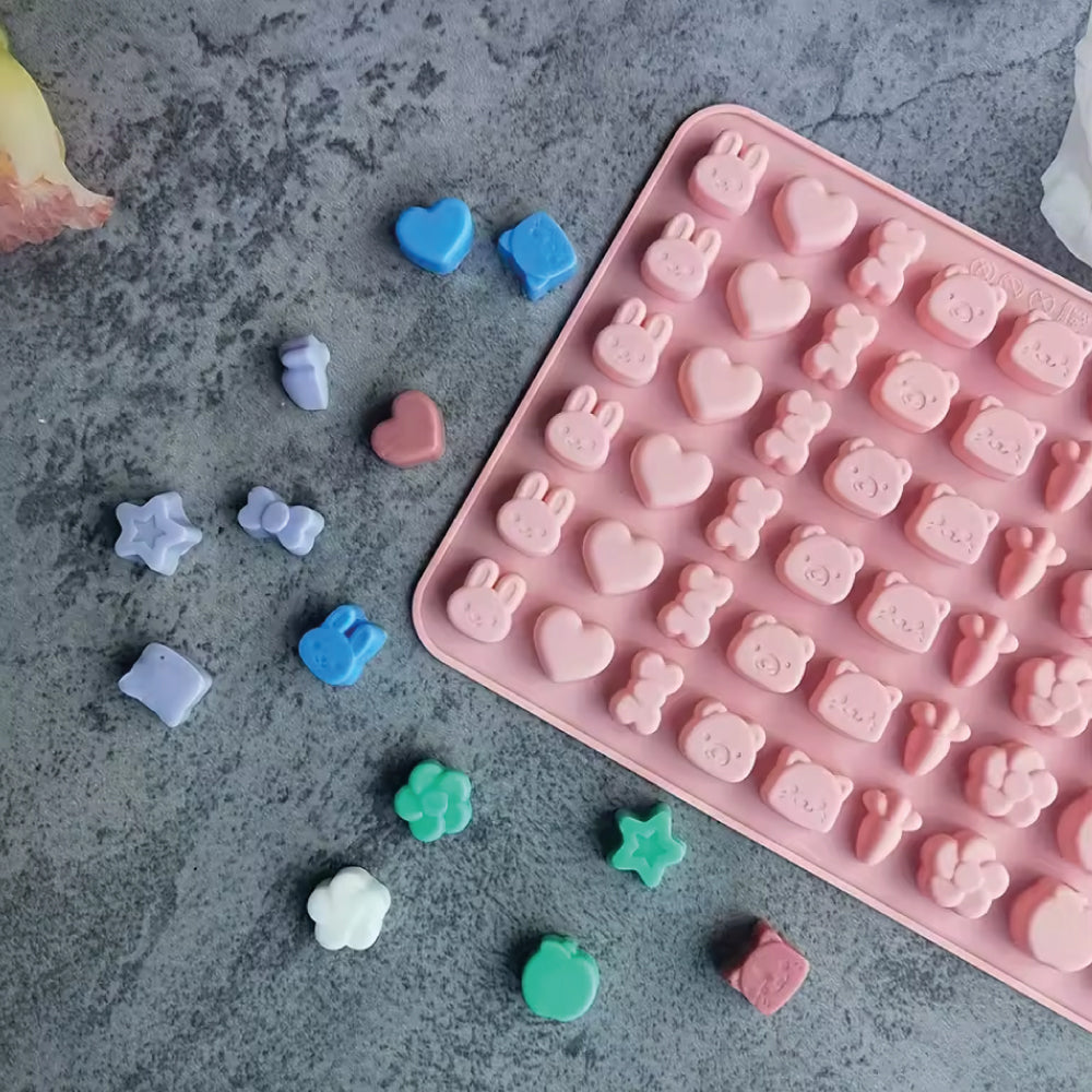 Molde Silicona Pascua 54 Cavidades
