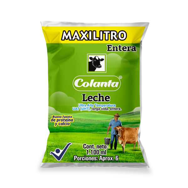 Leche Entera Colanta X 1.100 CC