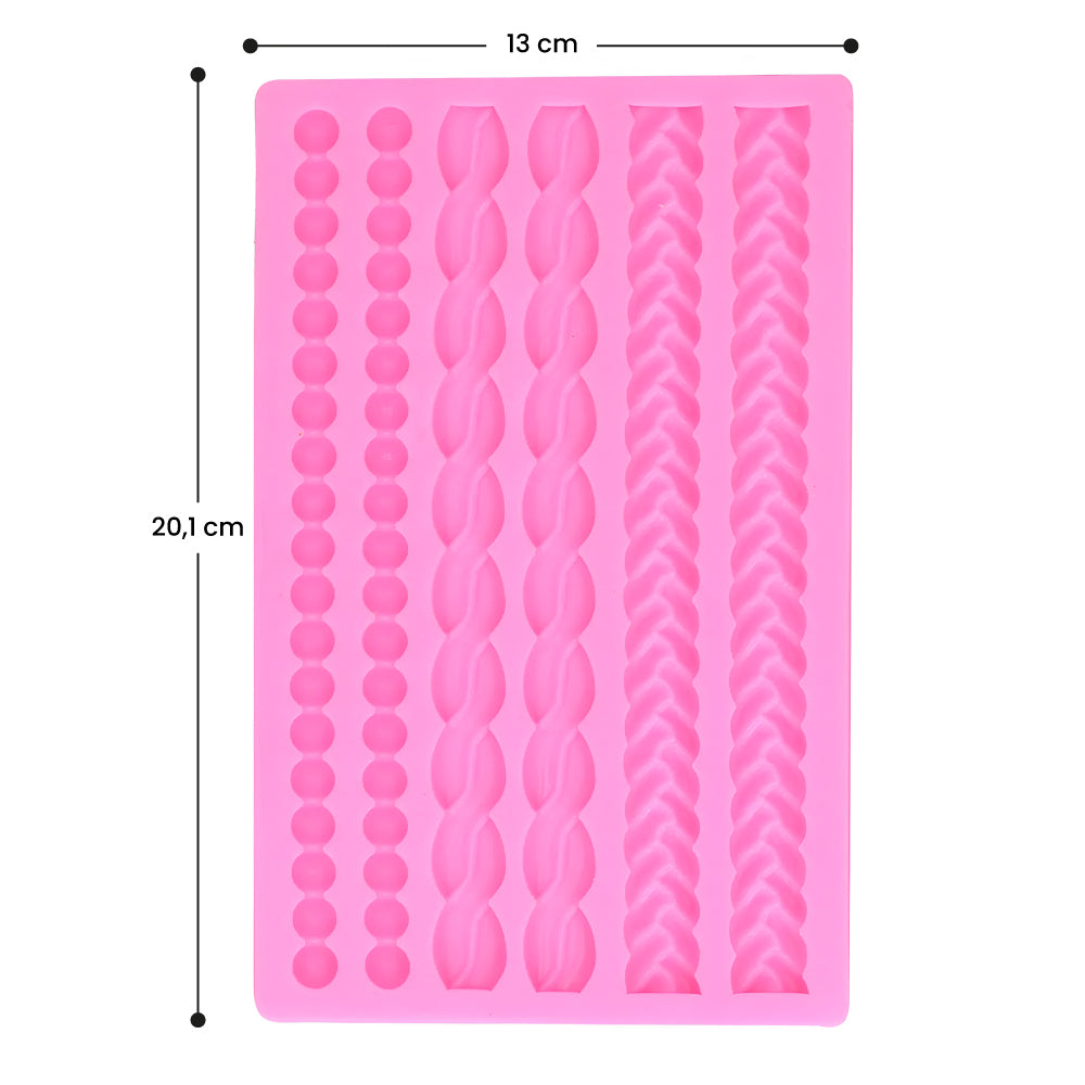 Molde de Silicona Hilo Decorativo