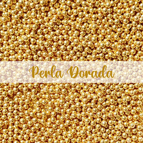 Sprinkles Perla Dorada 2 mm x 50 Gr Selva Negra