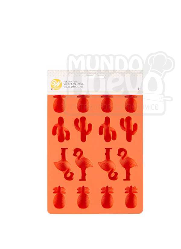 Molde De Silicona Tropical X 16 Cavidades - Wilton