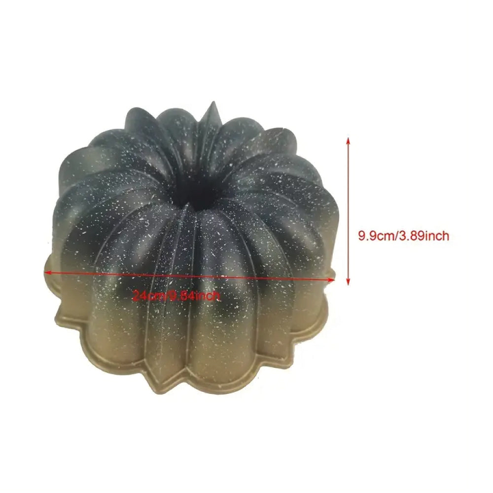 Molde Metálico Bundt Cake Clásico Selva Negra