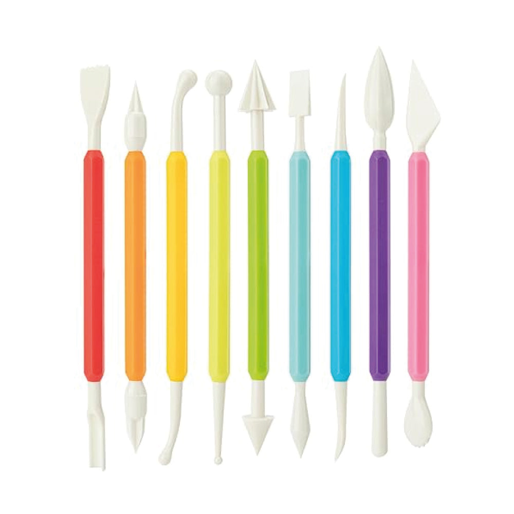 Estiletes Colores para Modelar 9 Unidades