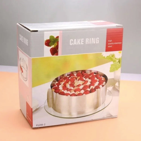 Aro Torta Ajustable Acero Inoxidable 15 Cm