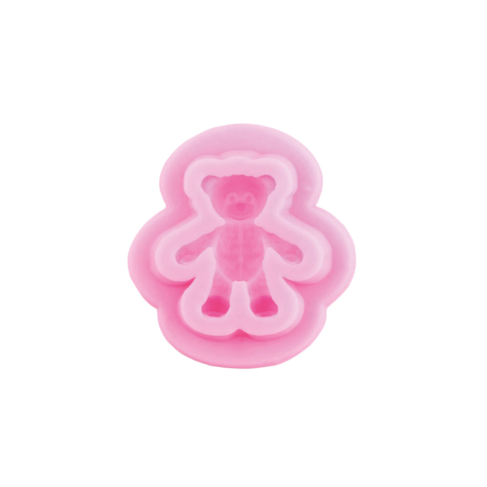 Molde de Silicona Osito Teddy Selva Negra
