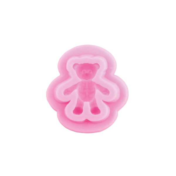 Molde de Silicona Osito Teddy Selva Negra