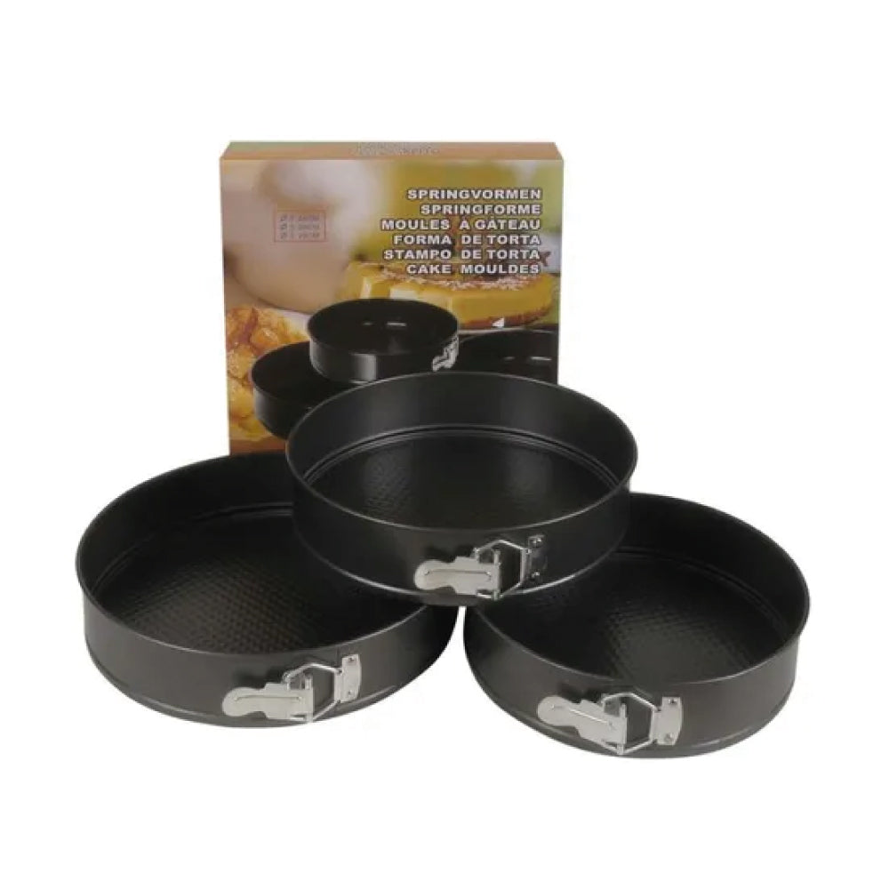 Set Moldes Desmontables Selva Negra 24 cm 26 cm y 28 cm
