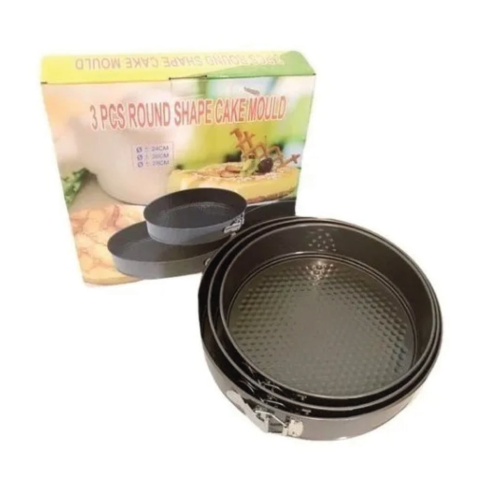 Set Moldes Desmontables Selva Negra 24 cm 26 cm y 28 cm