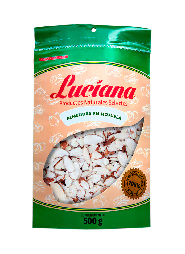 Almendra en Hojuela Luciana x 500 Gr