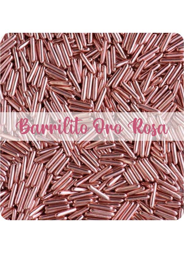 Sprinkles Barrilito Oro Rosa x 50 Gr Selva Negra