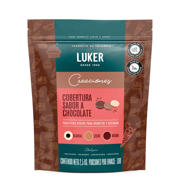 Cobertura de Chocolate Blanco x 2.5 Kg Luker