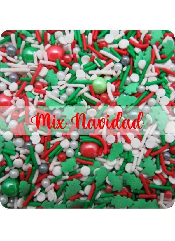 Sprinkles Mix Navidad X 250 Gr