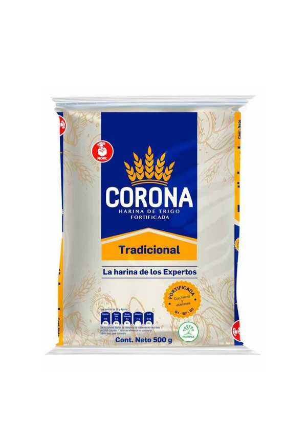 Harina de Trigo x 500 Gr Corona