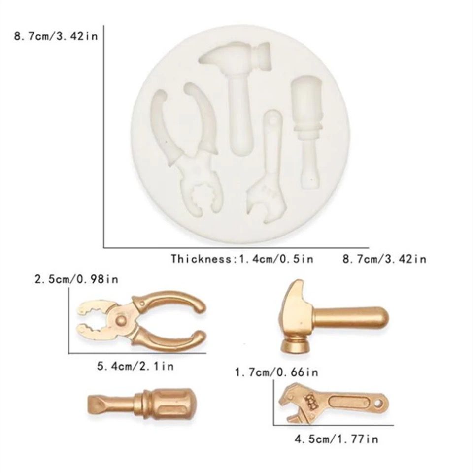 Molde de Silicona Herramientas de Construcción