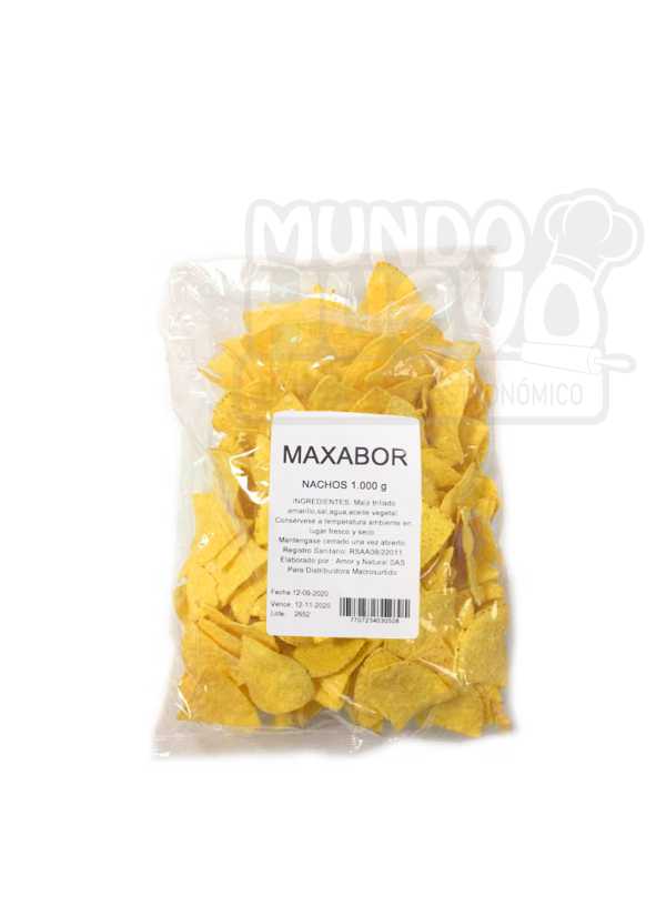 Nachos Triangular x 1000 Gr Maxabor