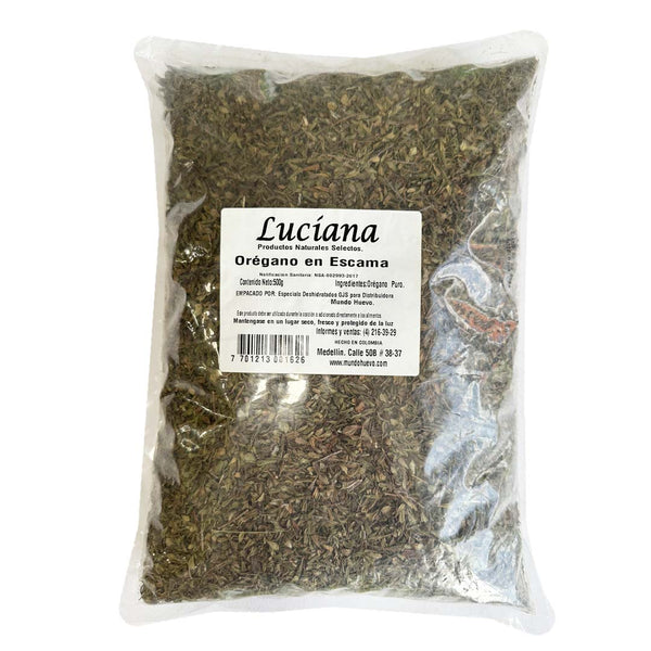 Oregano en Escama X 500 Gr Luciana