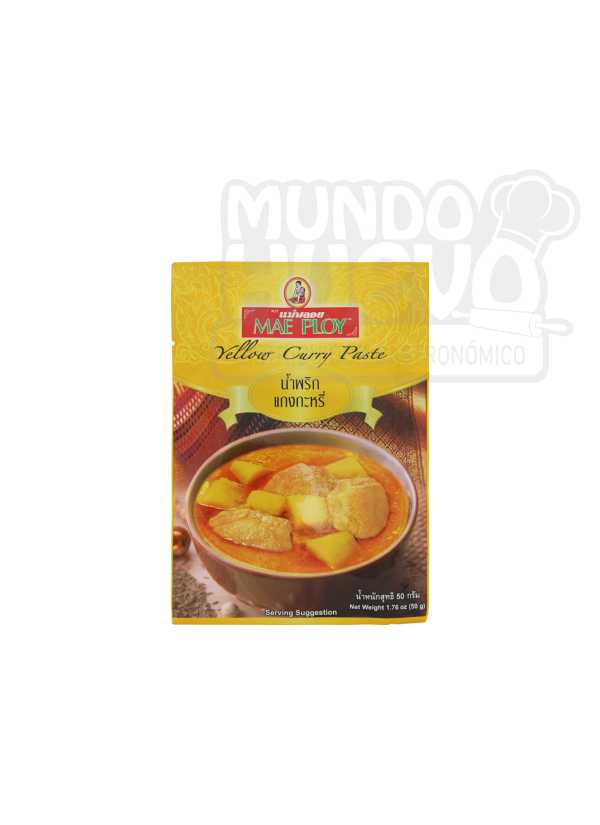 Pasta Curry Amarillo X 50 Gr Mae Ploy