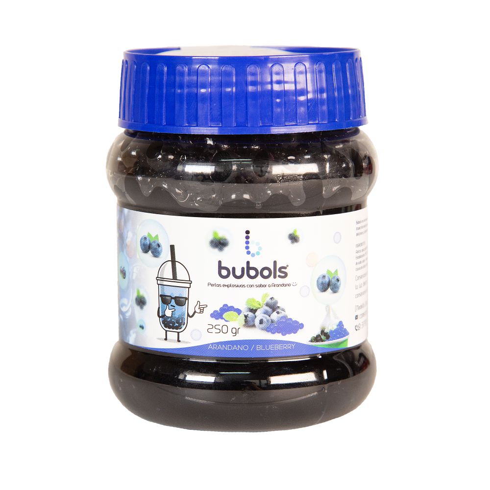 Perlas Explosivas Sabor Blueberry X 300 Gr Bubols Mundo Huevo