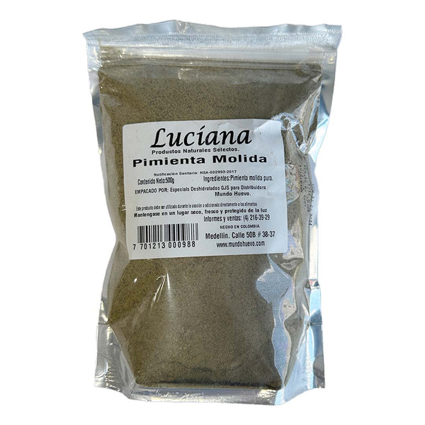 Pimienta Molida X 500 Gr Luciana