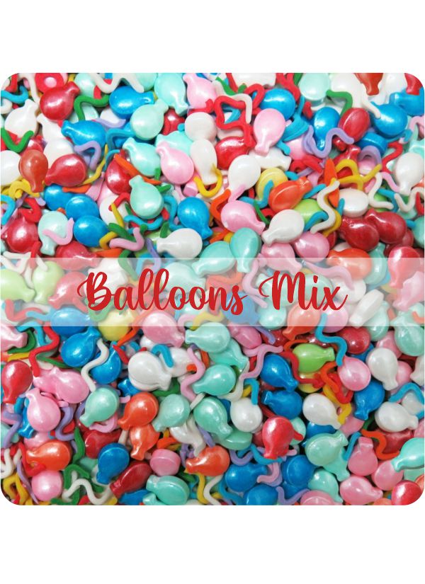 Sprinkles Balloons Mix x 45 Gr Selva Negra