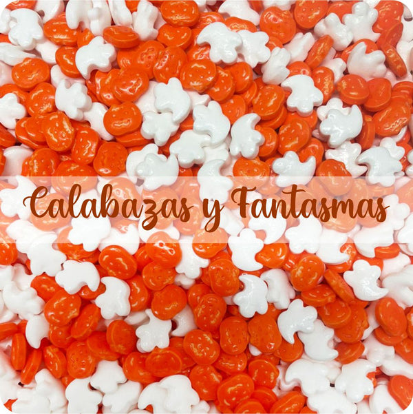 Sprinkles Fantasmas y Calabazas X 50 Gr