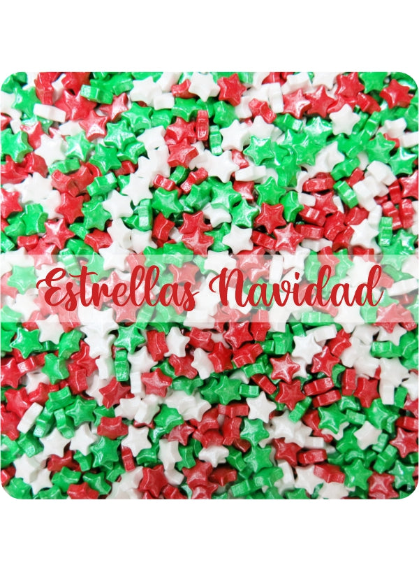 Sprinkles Estrellas Navidad X 45 Gr