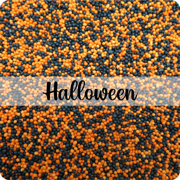 Sprinkles Halloween Negro y Naranja #2 X 500 Gr