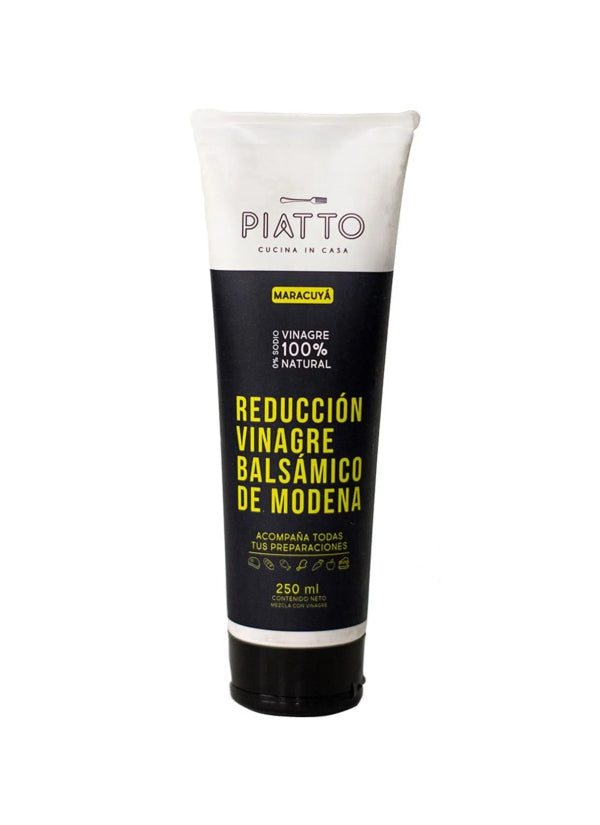 Reducción de Vinagre Balsámico Maracuyá X 250 Ml Piatto