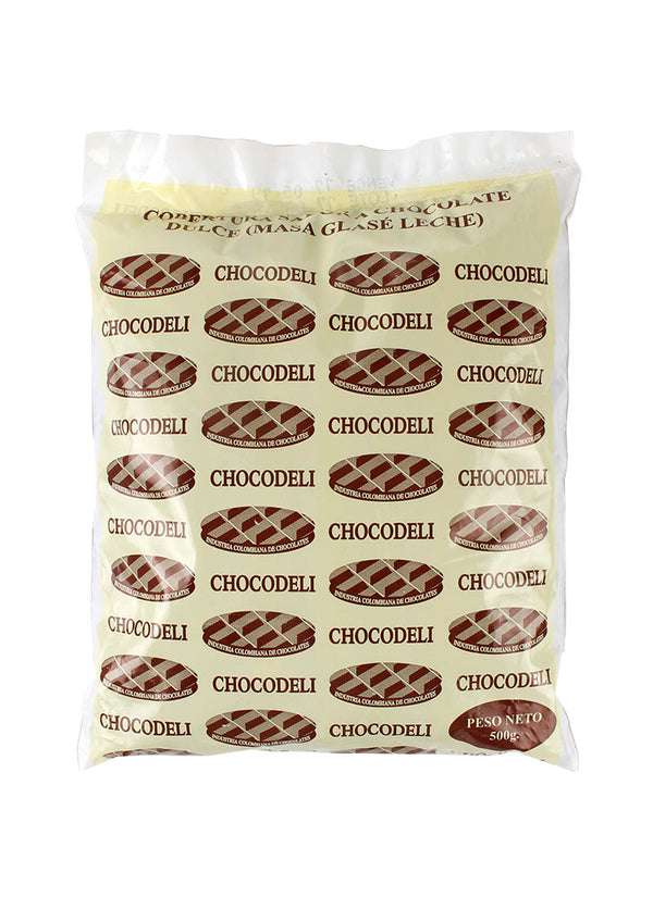 Cobertura de Chocolate Leche x 500 Gr Chocodeli