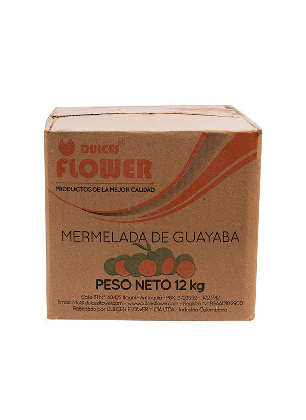 Dulce de Guayaba x 12 Kg Dulces Flower