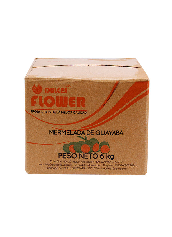 Dulce de Guayaba x 6 Kg Dulces Flower