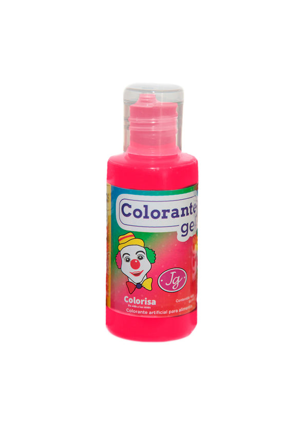 Colorante Rosado Gel x 60 Ml Colorisa